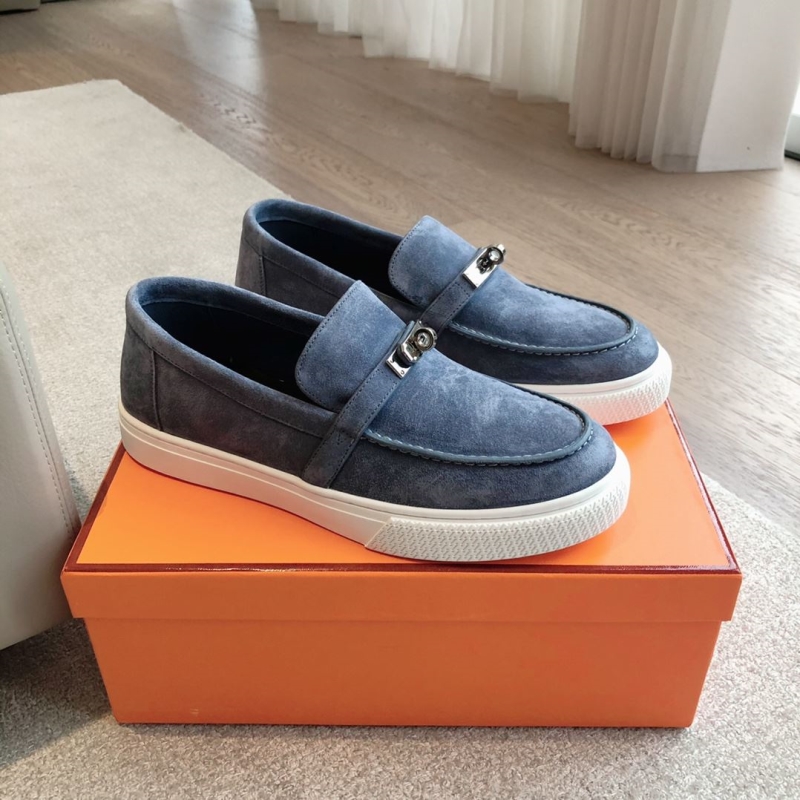 H**mes leather shoes